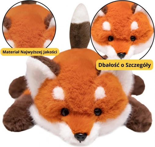 Plüschspielzeug Fuchs mit schweren Pfoten 30cm
