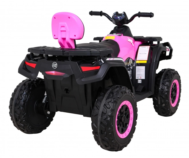 Kinder Elektro-Quad XT-Speed Rosa mit 4x4 Antrieb, LED und MP3