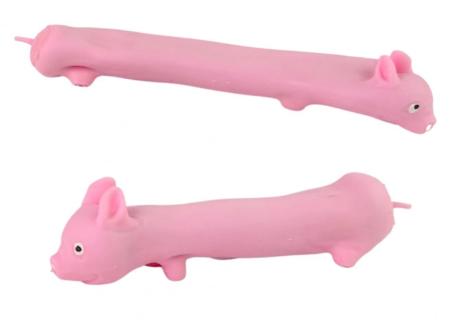 Elastisches rosa Squishy-Spielzeug Schwein