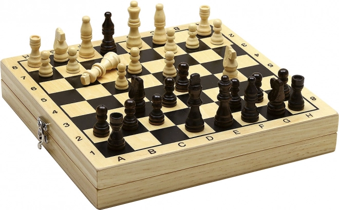 Jeujura Holz-Schach und Dame