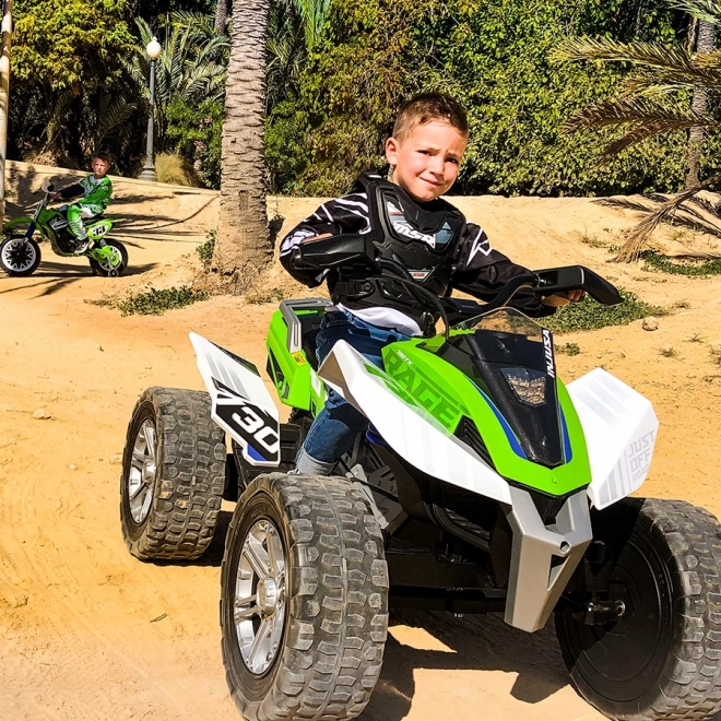 Injusa Großer Quad Rage 24V für Kinder ab 6 Jahre bis 50 kg