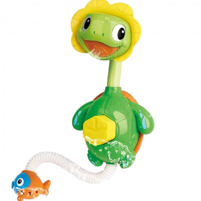 Woopie Badespielzeug Schildkröte Mini Dusche Fontäne
