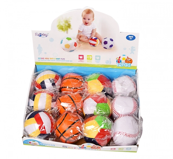 Bunter Sportball 10 cm