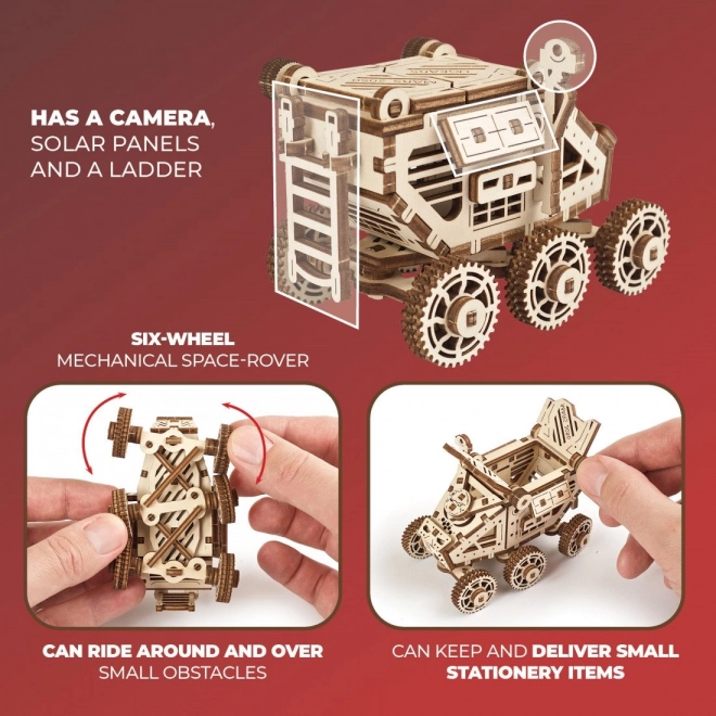 Ugears 3D Puzzle Mars Rover