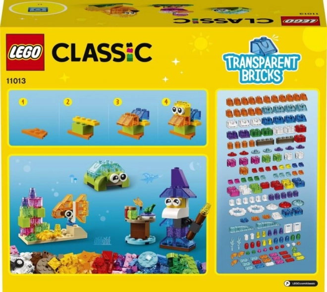 Lego Classic Kreative Durchsichtige Bausteine