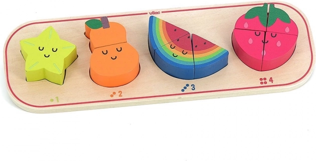 Einlegepuzzle Ich lerne Obst zählen Sarah Betz