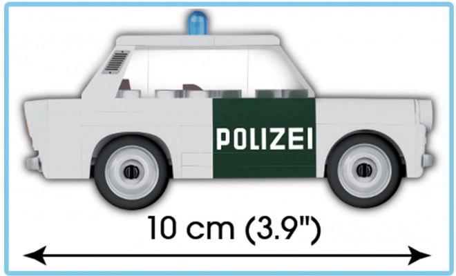 Trabant 601 Polizei Bausatz im Maßstab 1:35