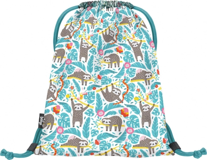 Baagl 3 Set Zippy Faultier: Schulranzen, Federtasche, Sportbeutel