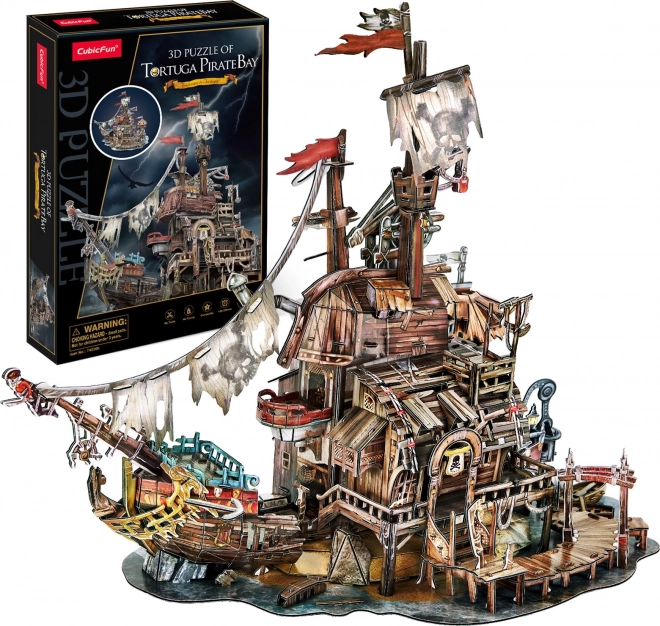 Puzzle 3D - Piratenbucht