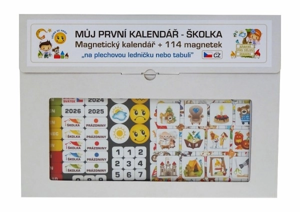 Magnetischer Kalender für Kinder