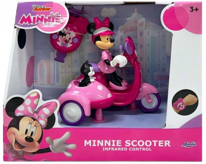 Minnie Scooter mit Seitenwagen und Figur