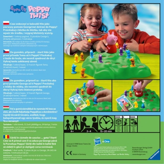 Peppa Twist – 3D Brettspiel mit Peppa Wutz