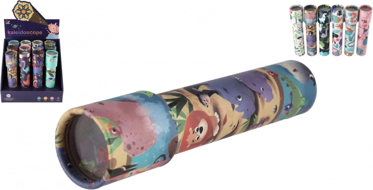 Kaleidoskop mit Tieren 19 cm