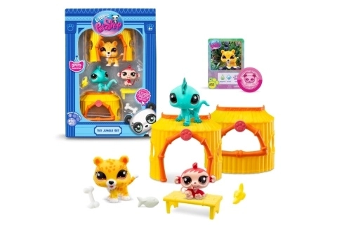 Littlest Pet Shop Dschungel Sammelfiguren Set