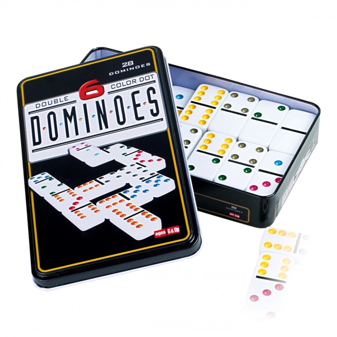 Domino-Spiel 6 Farben