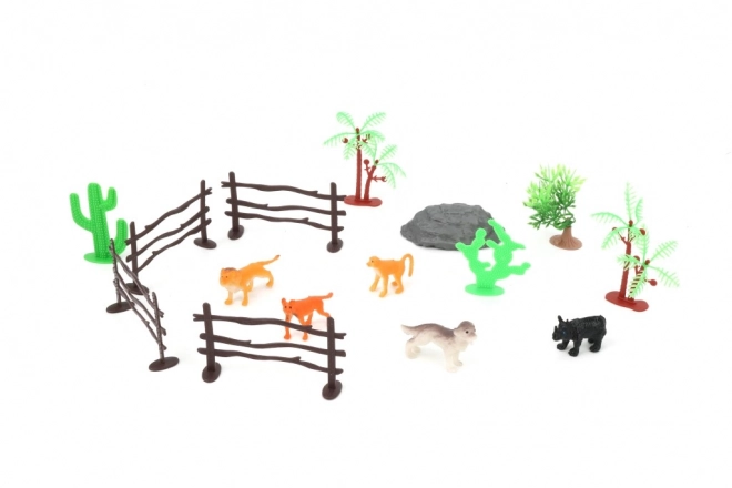 Wildtiere Lernspielset