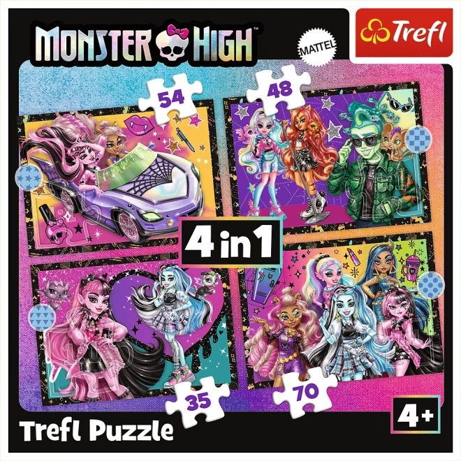 Monster High elektrifizierender Tag Puzzle Set