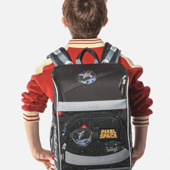 Schulset Zippy Plus Pixel Space von Baagl