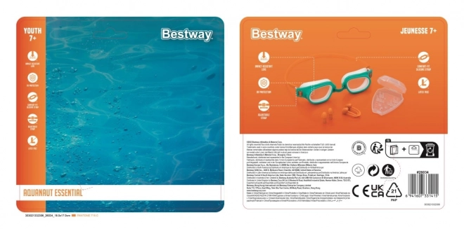 Set aus Schwimmbrillen für Kinder ab 7 Jahren