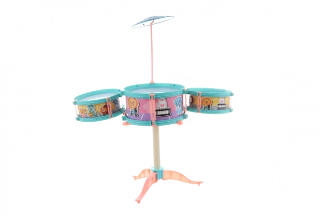 Tier-Drum-Set für Kinder