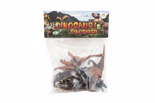 Dinosaurier-Set im Beutel 15-18cm 5er Pack