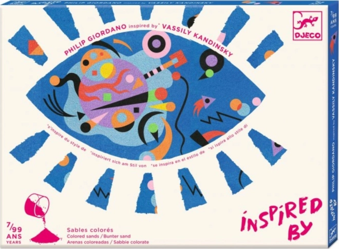 Djeco Kreativset inspiriert von Wassily Kandinsky