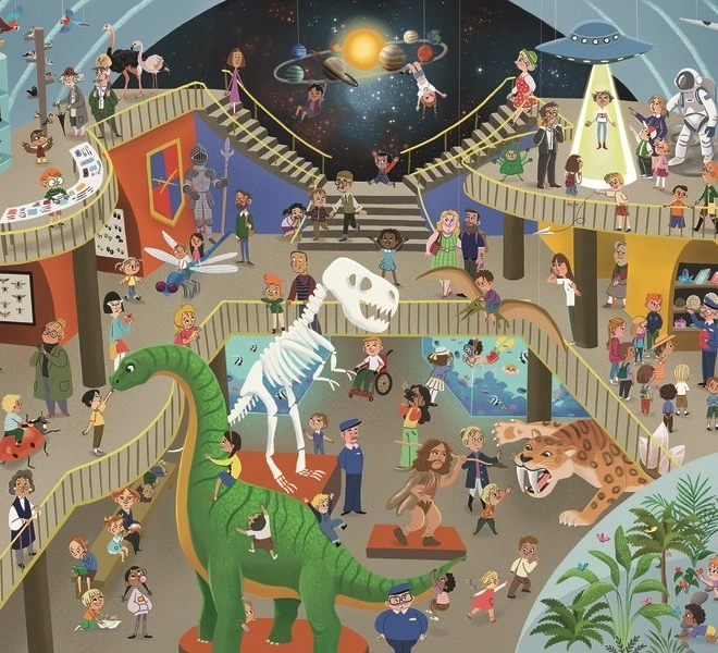Ravensburger Puzzle Museum der Naturwissenschaften XXL 200 Teile