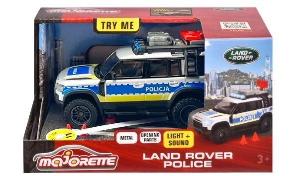 Majorette Grand Land Rover Polizeiauto