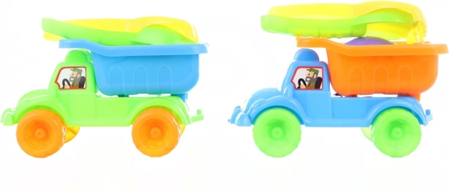 Sandkasten-Set mit Spielzeugauto für Kinder