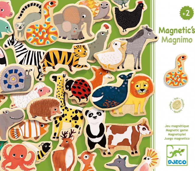 Magnetische Zoo-Tiere Spielset