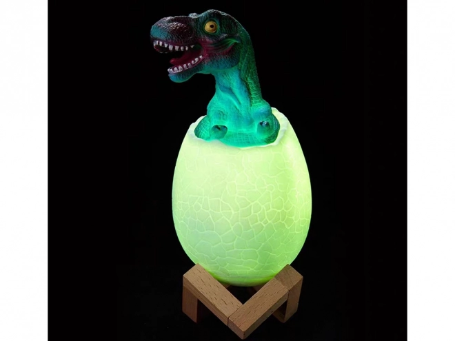 Nachtlicht Dinosaurier Ei RGB LED für Kinder