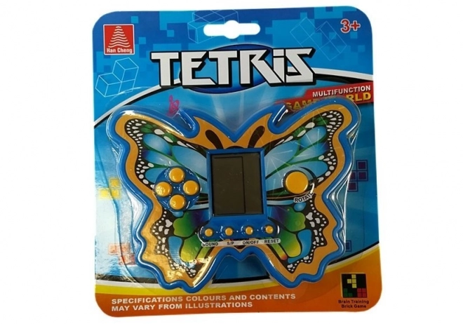 Elektronische Spiel Tetris Schmetterling Blau