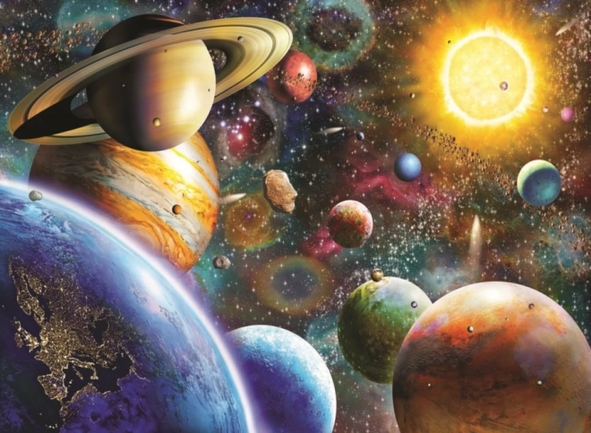 Puzzle mit Planetenthema 1000 Teile
