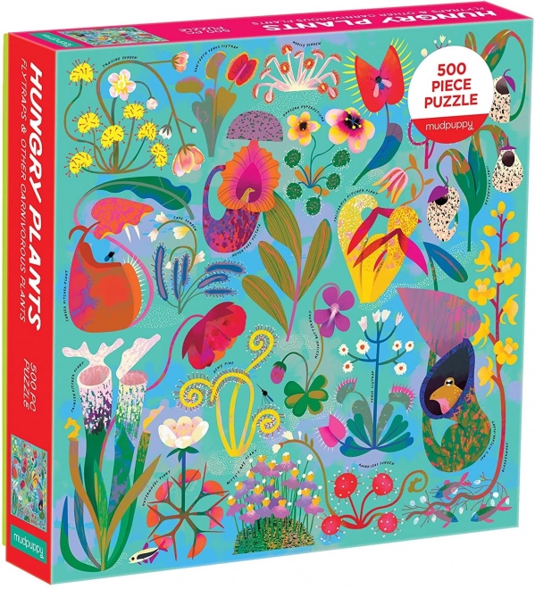 Mudpuppy Puzzle Fleischfressende Pflanzen 500 Teile