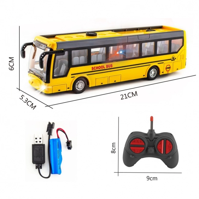 Fernbedienbarer Schulbus 1:30