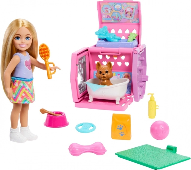 Barbie Chelsea Hundetransporter