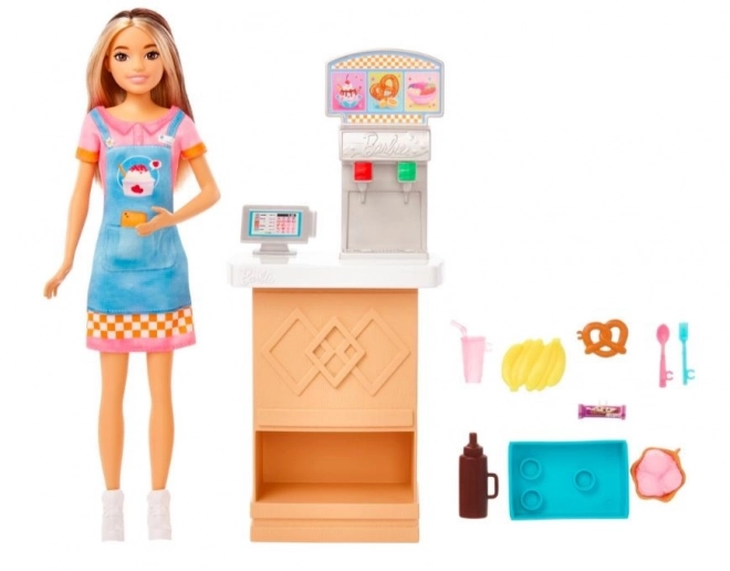 Barbie Skipper Erste Arbeit Snack-Bar Puppe