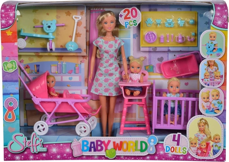 Puppe Steffi, Kinder im Kinderzimmer