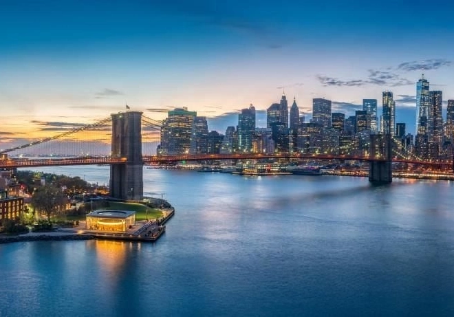 Panorama-Puzzle Brooklyn Bridge, New York 1000 Teile