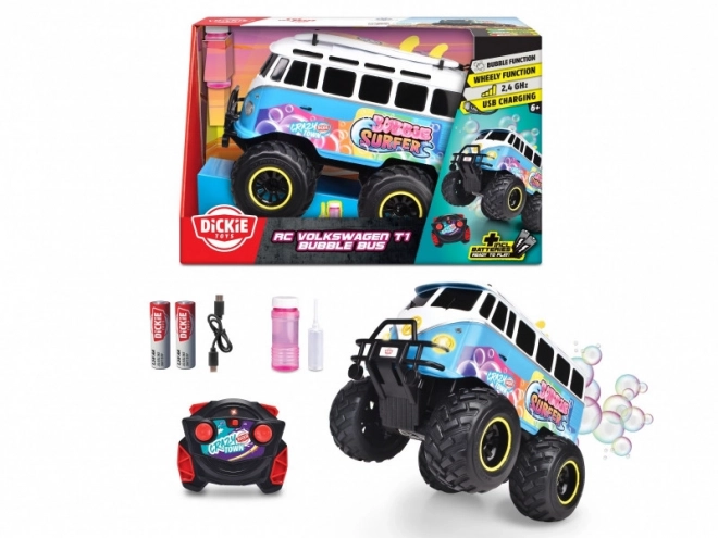 Ferngesteuerter Volkswagen T1 Bubble Bus von Dickie Toys