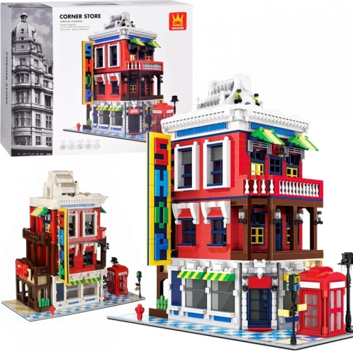 Bausatz Architektur der Welt – Londoner Eckladen 2347 Teile