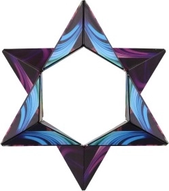 Magnetischer Regenbogen-Würfel-Logikspiel