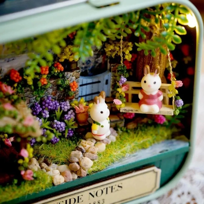 Miniatur-Puppenhaus in der Schachtel – Chalet