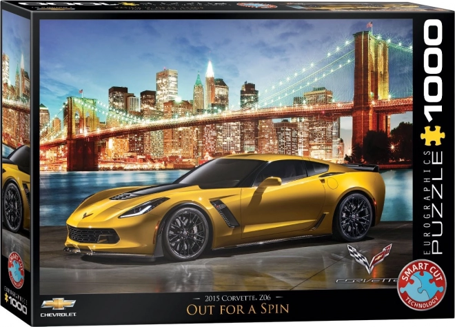 Eurographics Puzzle - Chevrolet Corvette Z06, 1000 Teile