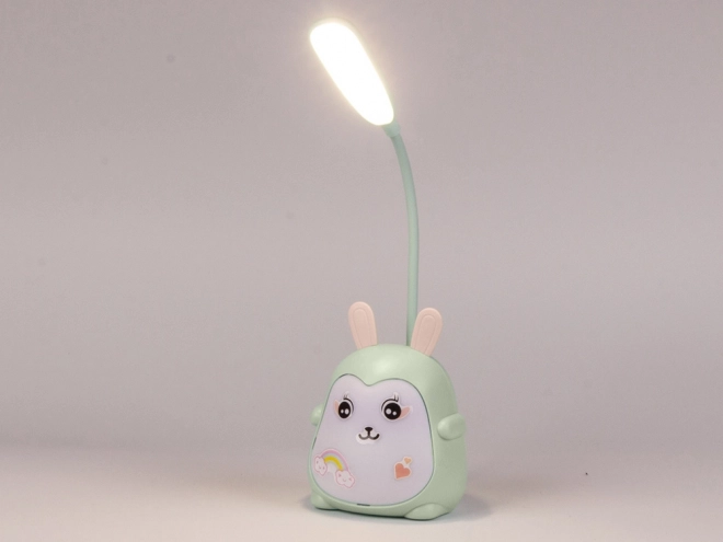 Niedliche LED Nachttischlampe für Kinder zum Lesen mit RGB und USB