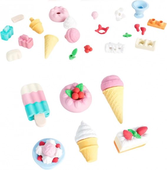 Set Radiergummis Sweets 6 Stk.