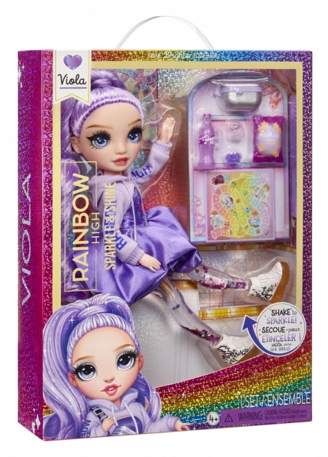 Rainbow High Sparkle & Shine Fashion Puppe - Violett