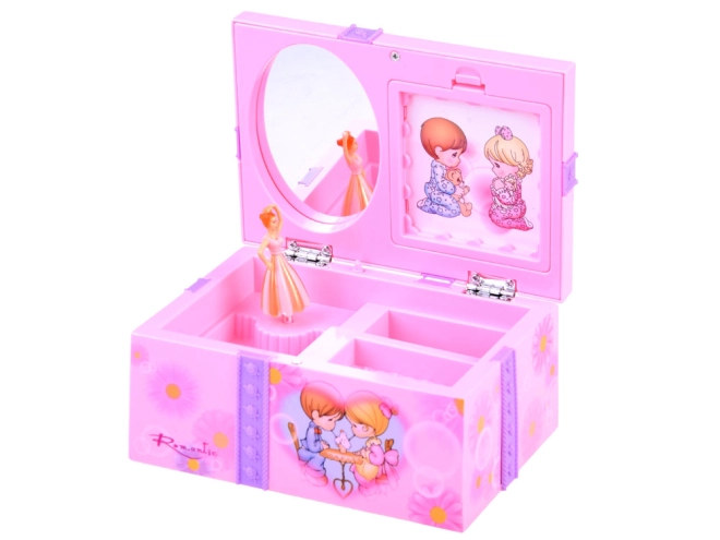 Tanzende Ballerina und zarte Melodie