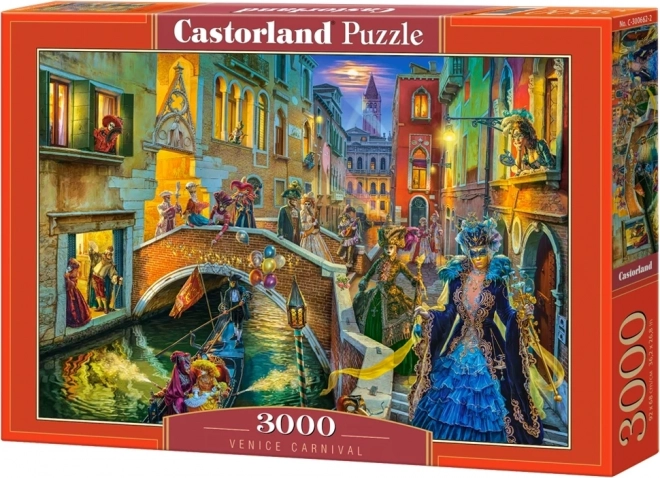 Puzzle 3000 Teile Karneval in Venedig