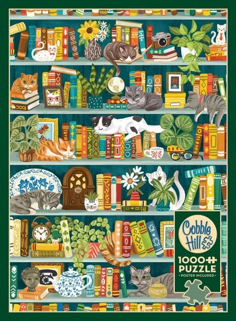 Perfektes Katzenhaus Puzzle 1000 Teile